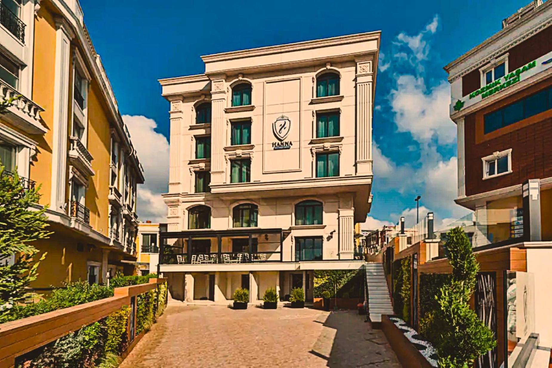 Hanna Hotel Istambul Exterior foto