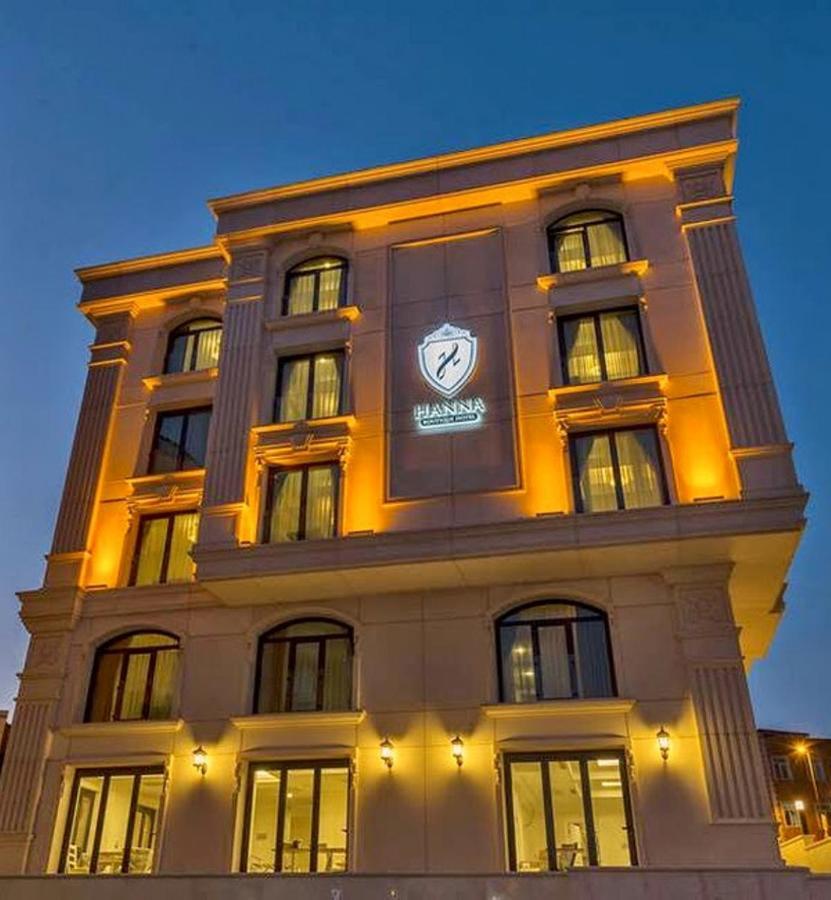 Hanna Hotel Istambul Exterior foto